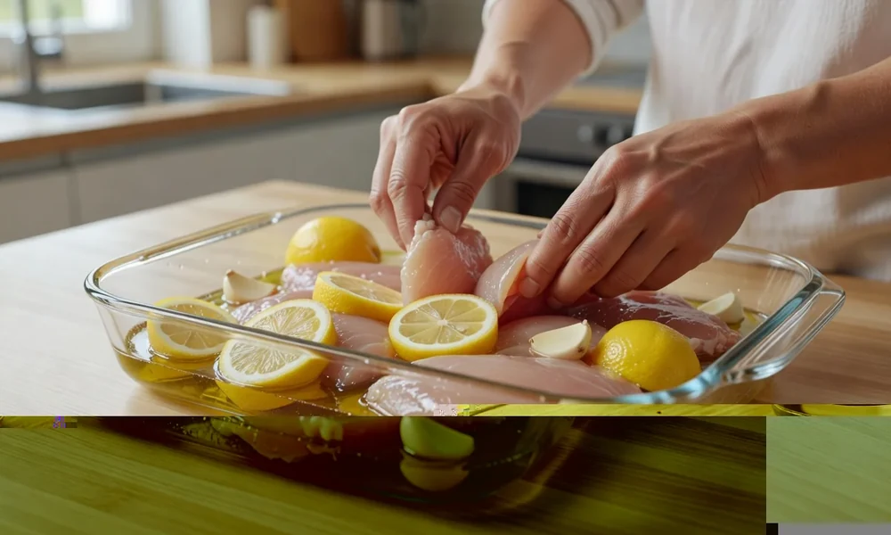 Frango grelhado com limão: rápido e suculento