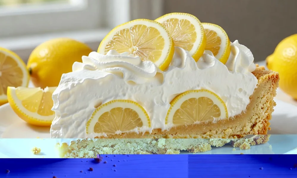 Torta de limão sem forno: cremosa e fresca