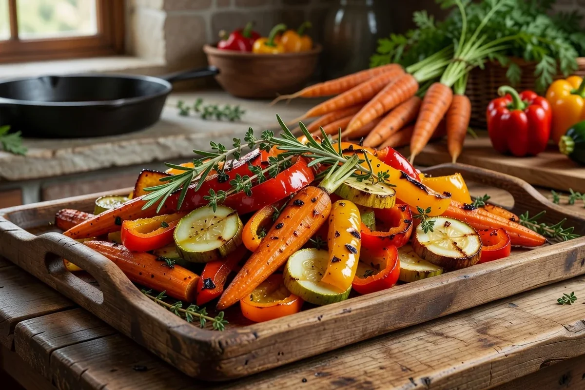 Legumes assados no forno: sabor profundo