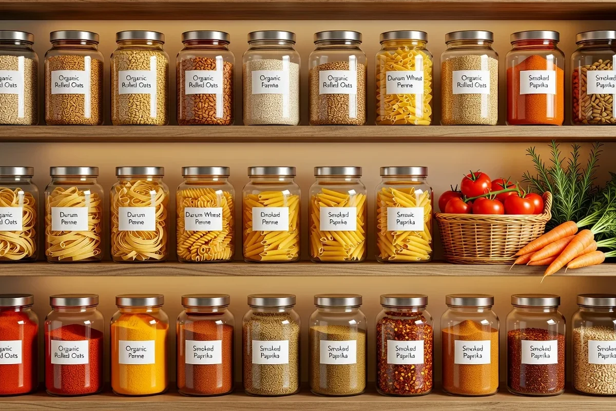 Organizar a despensa: cozinhar sem procurar